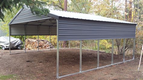 sheet metal for carports|metal carport frame only.